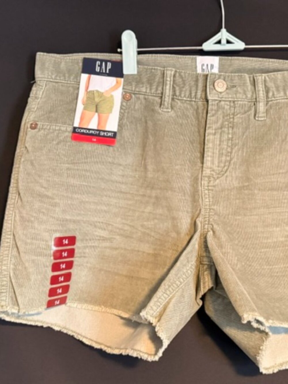 Gap Corduroy Shorts NWT